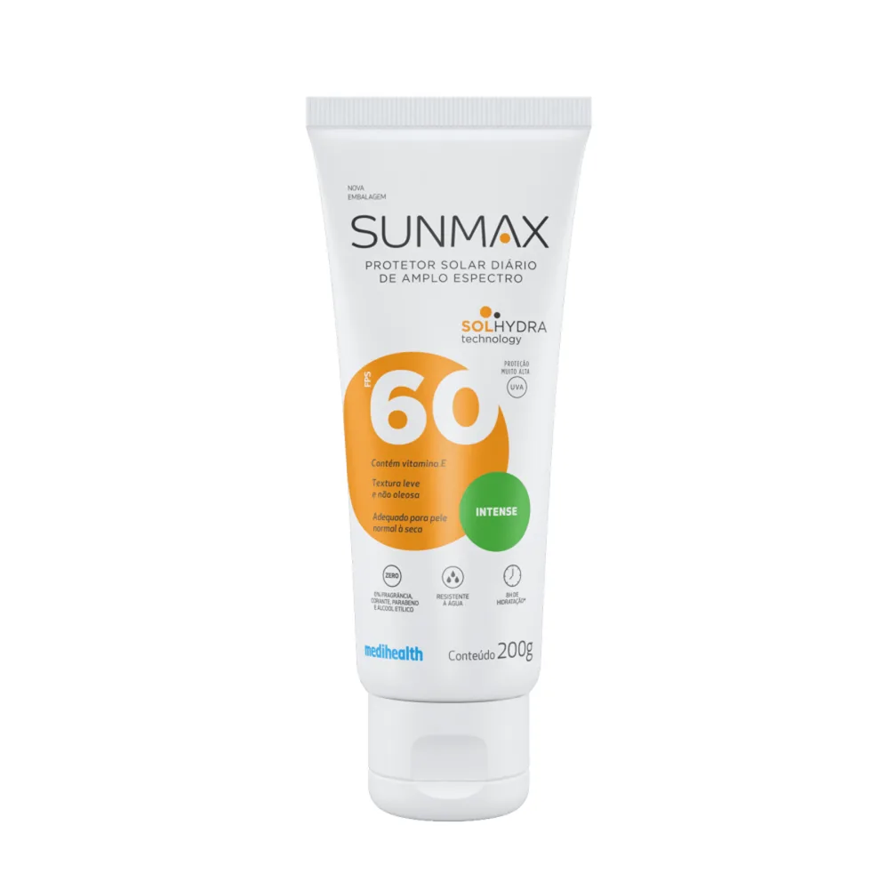 Protetor Solar Sunmax Intense FPS60 200g