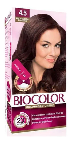 Tintura Biocolor Mini Acaju Escuro Poderoso 4.5