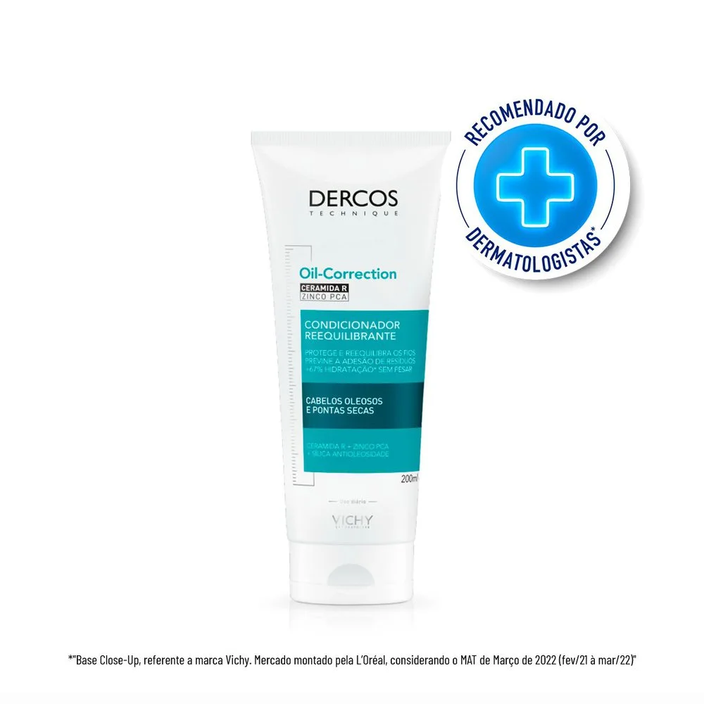 Condicionador Vichy Dercos Oil-Correction 200ml