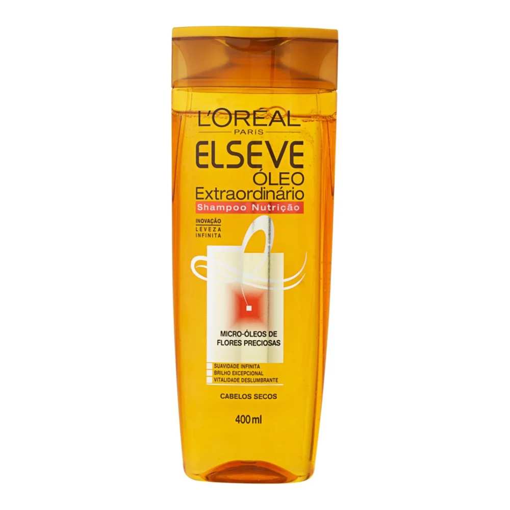 Shampoo Elseve Óleo Extraordinário Nutrição 400ml