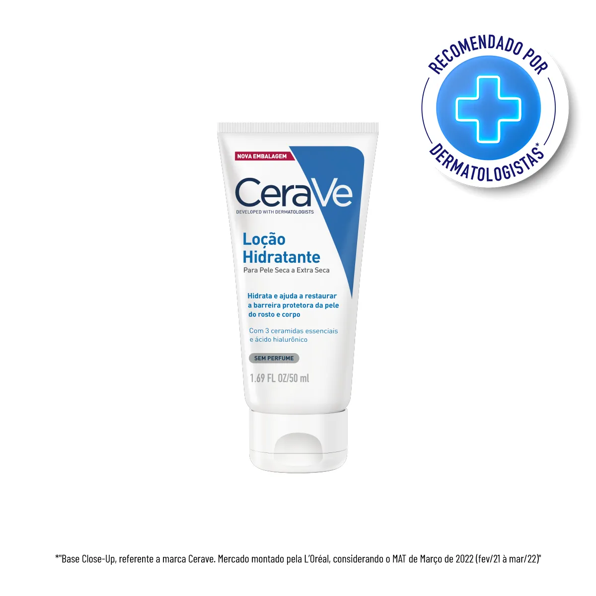 CeraVe Loção Hidratante para Pele Seca a Extra Seca 50ml