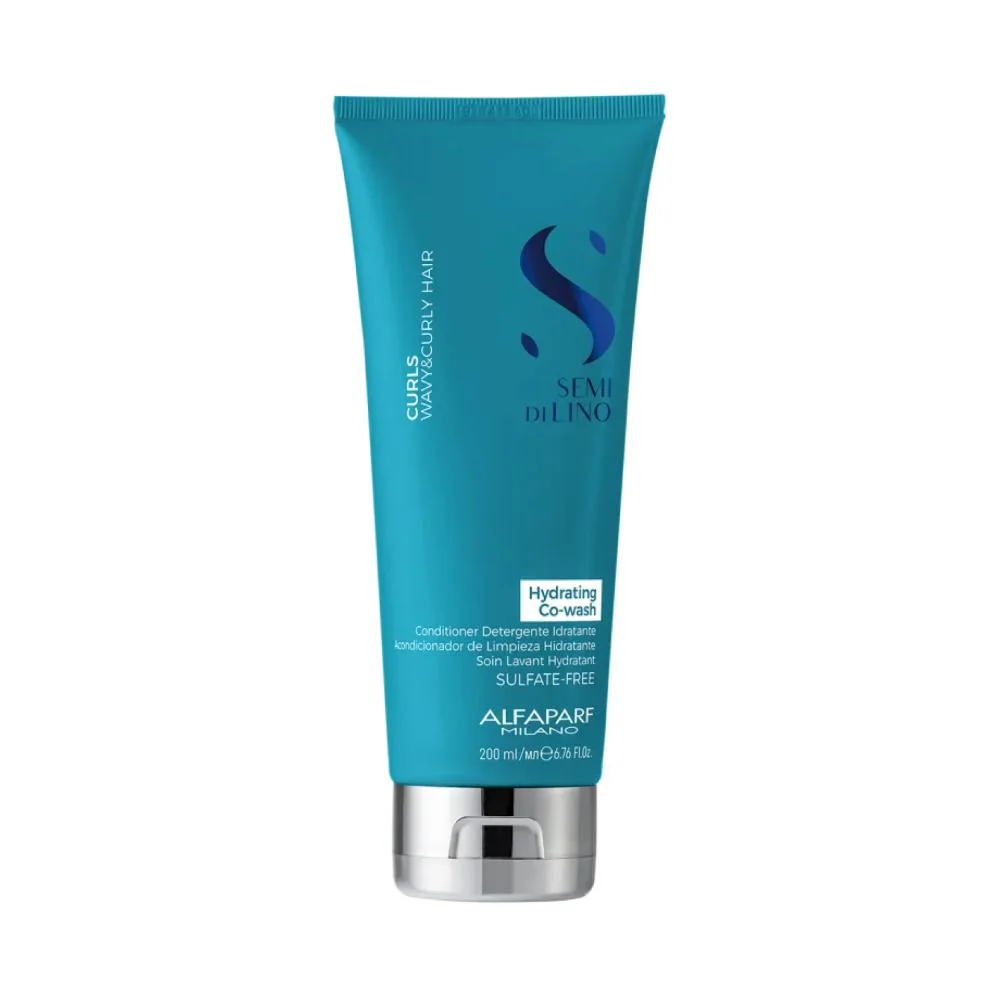 Alfaparf - Semi di Lino Curls Hydranting Co-Wash Condicionador - 200ml