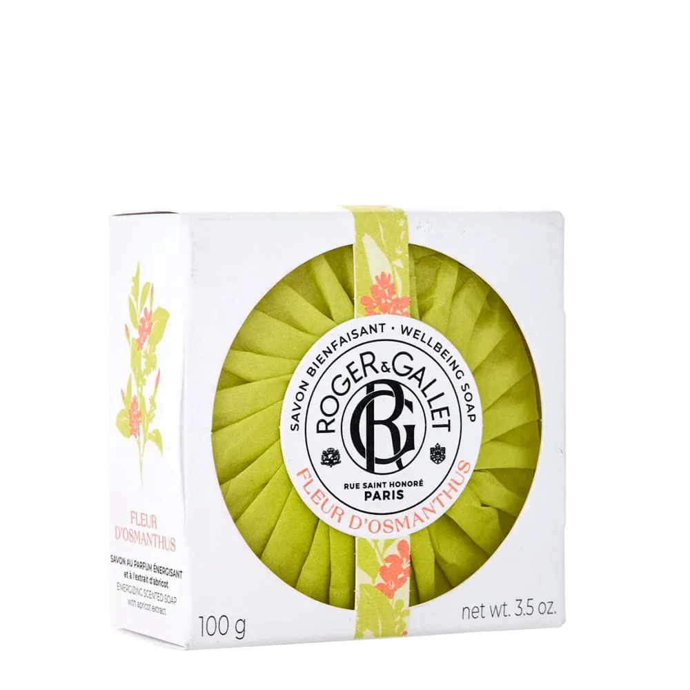Roger & Gallet Fleur d’Osmanthus Wellbeing Soap - Sabonete Barra 100g