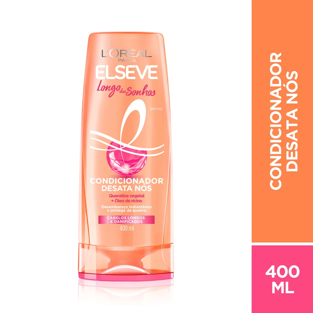Condicionador Elseve Longo dos Sonhos Desata Nós 400ml