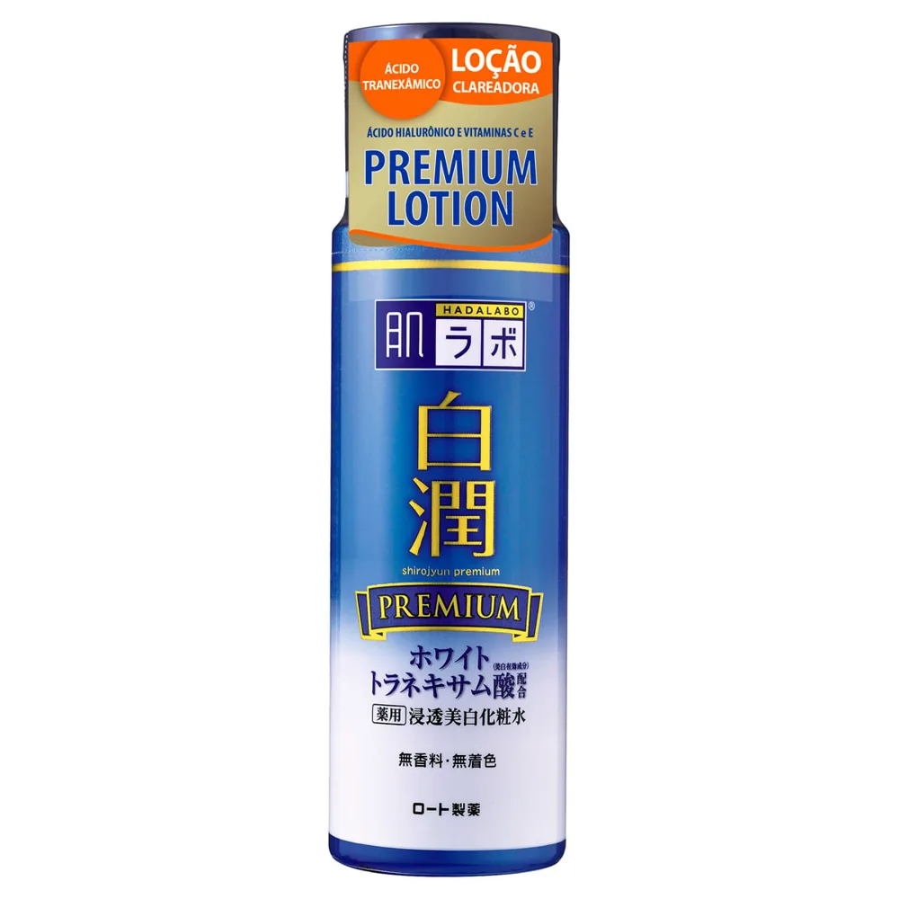 Loção Facial Clareadora Hada Labo Shirojyun Premium Lotion Ácido Tranexâmico 170ml
