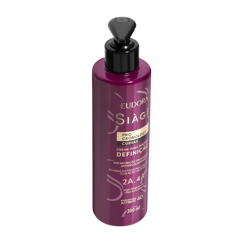 Creme de Pentear Eudora Siàge Pro Cronology Curvas 300ml