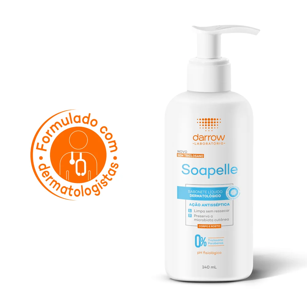 Sabonete Líquido Darrow Soapelle Antisséptico 140ml
