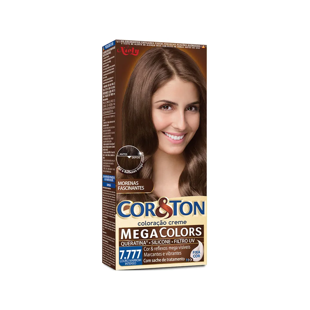 Tintura Cor&ton Mega Colors Marron Intenso 7.777