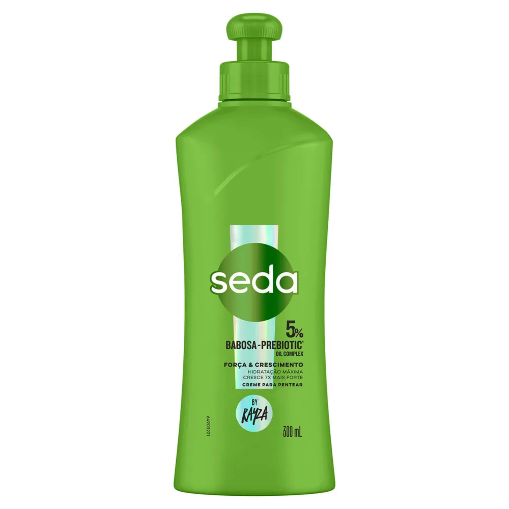 Creme Para Pentear Seda 5% Babosa-Prebiotic Oil Complex 300ml