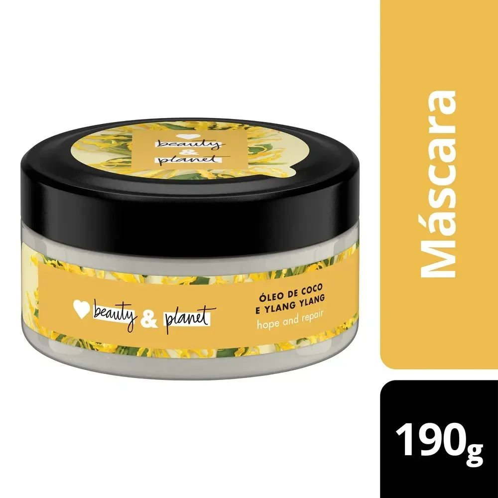 Máscara Capilar Love Beauty & Planet Reparação Intensa Vegano 190g