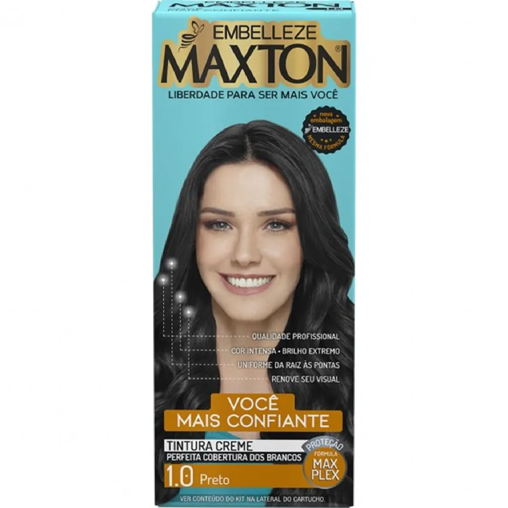 Tintura Maxton Preto 1.0