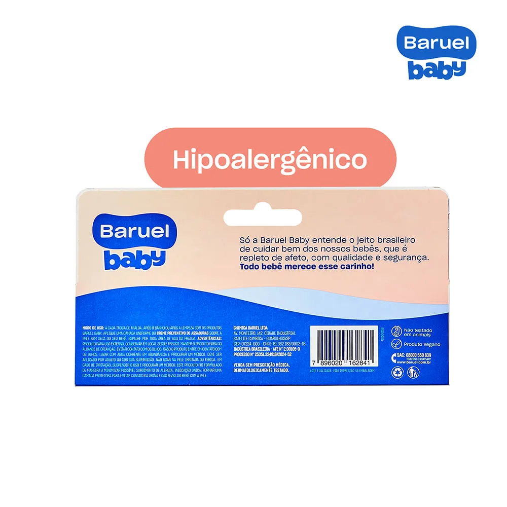 Pomada para Assadura Baruel Baby Hipoalergênico 45g
