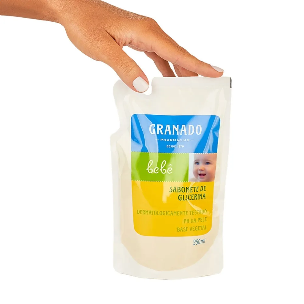 Sabonete Líquido Granado Bebê Tradicional Refil 250ml
