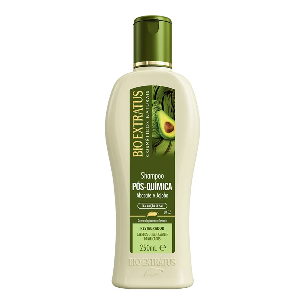 Shampoo Bio Extratus Pós-Química Abacate e Jojoba 250ml