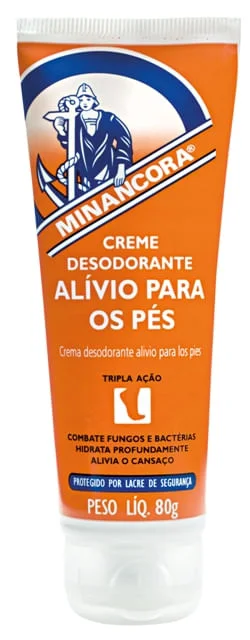 Minancora Alívio Do Pé 80g