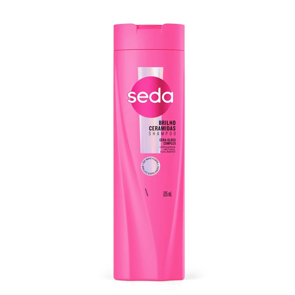 Shampoo Seda Brilho Ceramidas 325ml