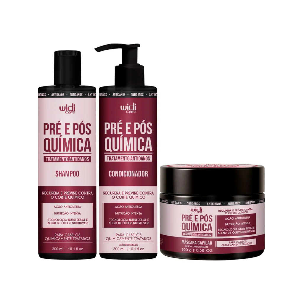 Widi Care - Pré e Pós Química - Condicionador - 300ml