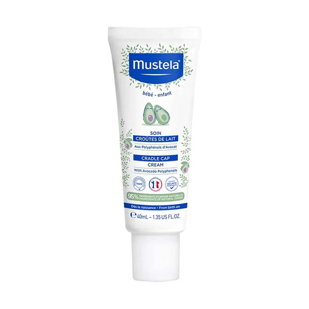 Creme para Crosta Láctea Mustela Stelaker Bebê Hipoalergênico 40ml