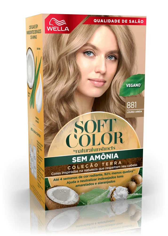 Tinta Soft Color Louro Areia 881