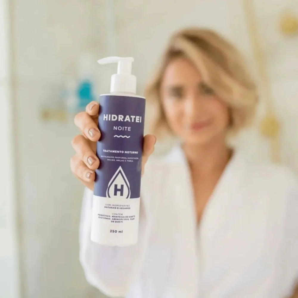 Creme de Tratamento Capilar Hidratei Noite Hidratação e Reconstrução 250ml