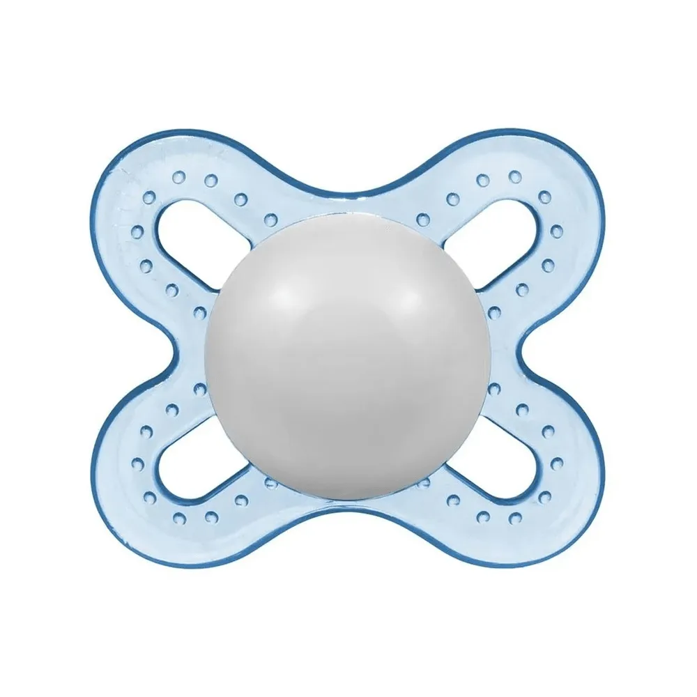 Chupeta MAM Start Ortodôntica de 0 a 2 meses SkinSoft Silicone Azul 1 Unidade