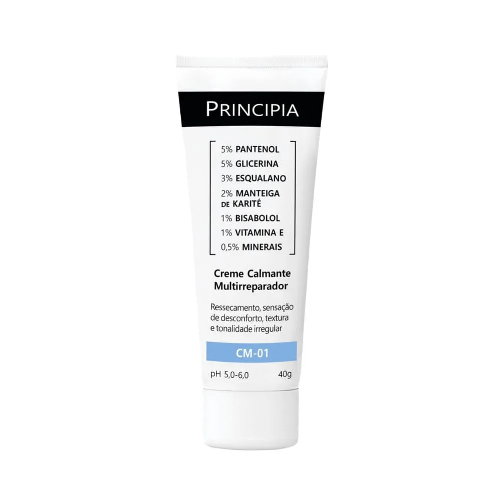 Creme Facial Principia CM-01 Calmante Multirreparador 40g