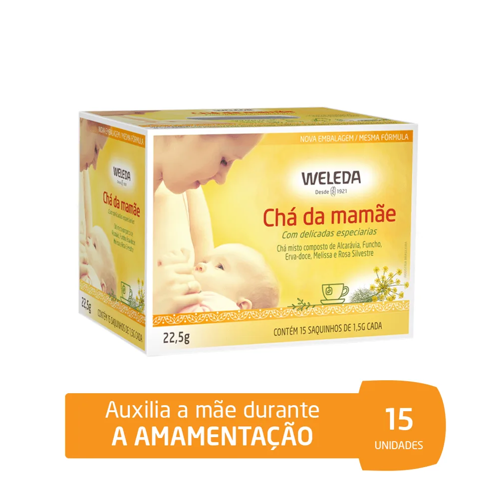 Chá Weleda Misto para Mamãe 15 Sachês