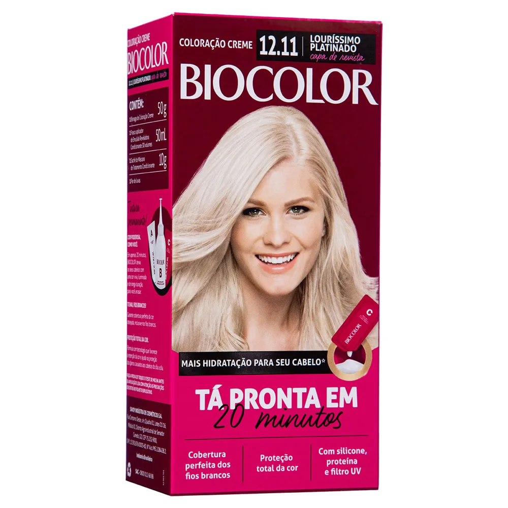 Tintura Biocolor Mini Lourissimo Ousado  12.11