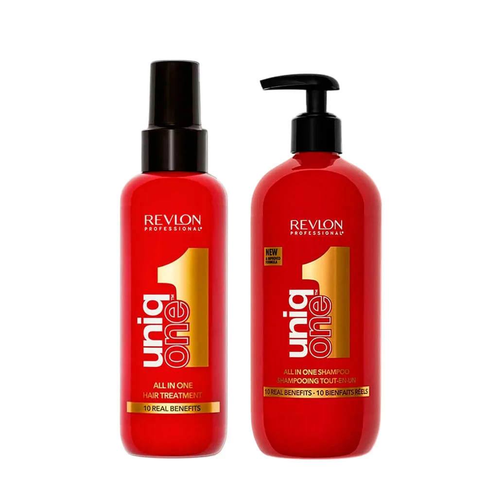 Kit Revlon - Uniq One - Leave-in 150ml + Shampoo 230ml