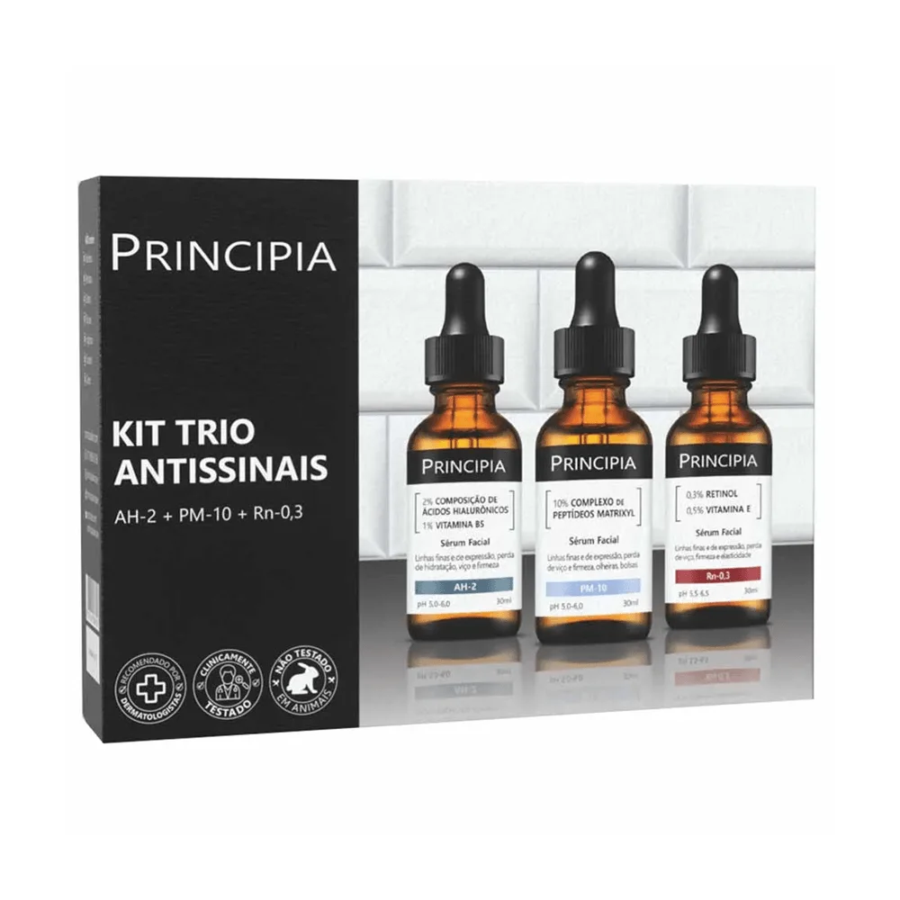 Kit Serúns Principia Trio Antissinais Ah-2 + Pm-10 + Rn-0,3