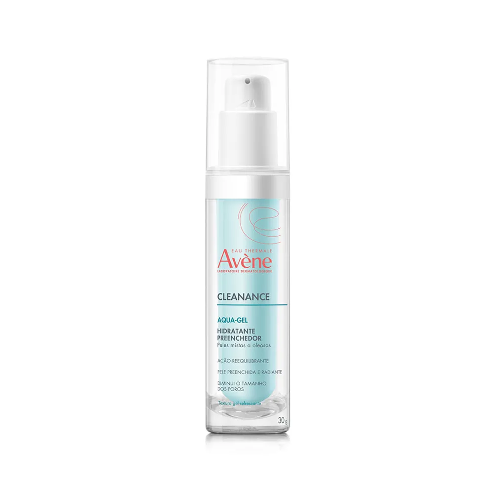 Hidratante Facial Avène Cleanance Preenchedor Aqua Gel 30g