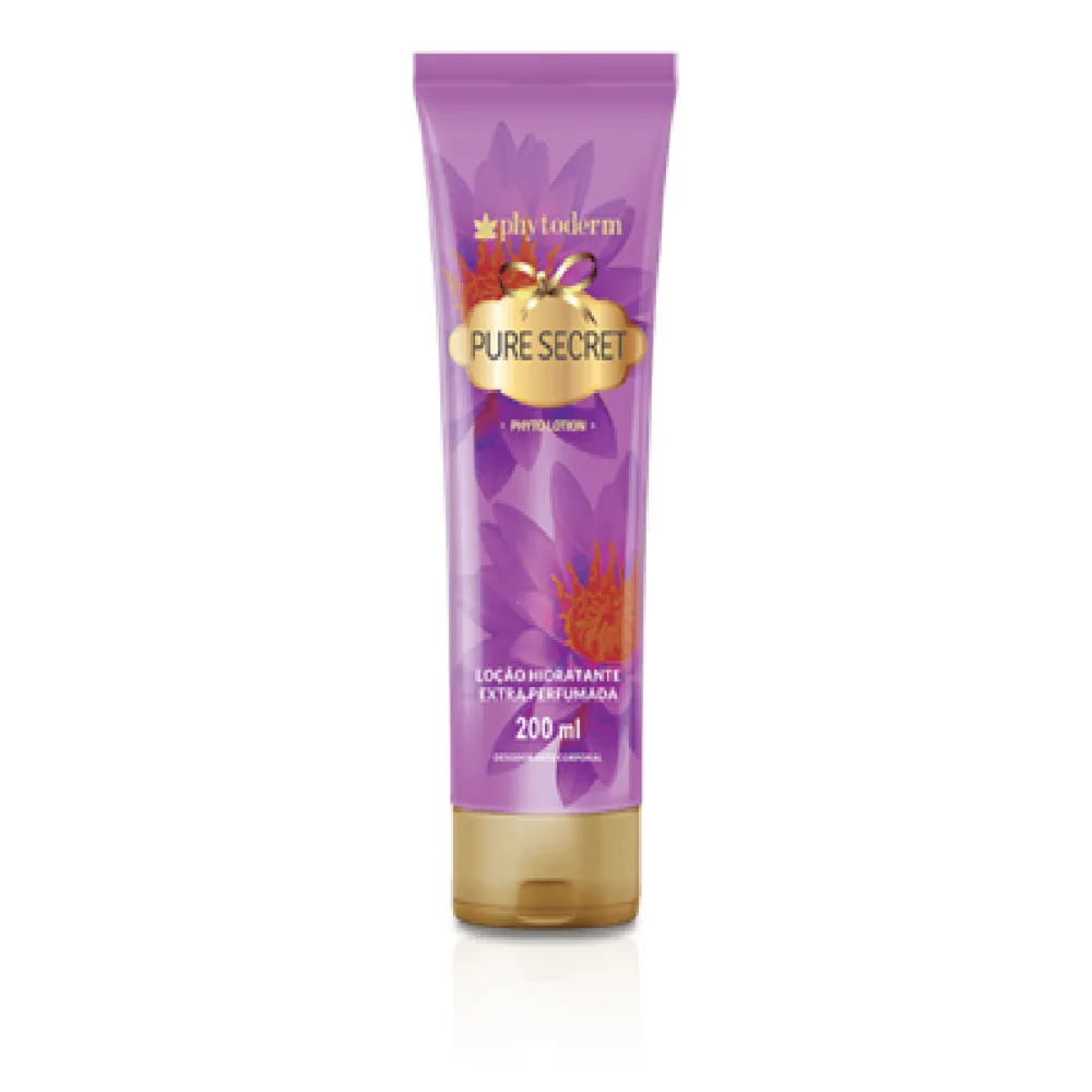 Loção Corporal Phytoderm Phyto Lotion Pure Secret Hidratante 200ml