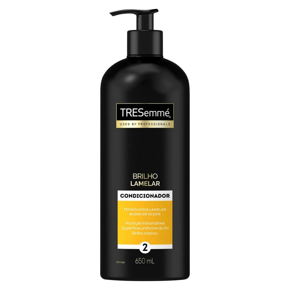 Condicionador TRESemmé Brilho Lamelar Blend de Óleos 650ml