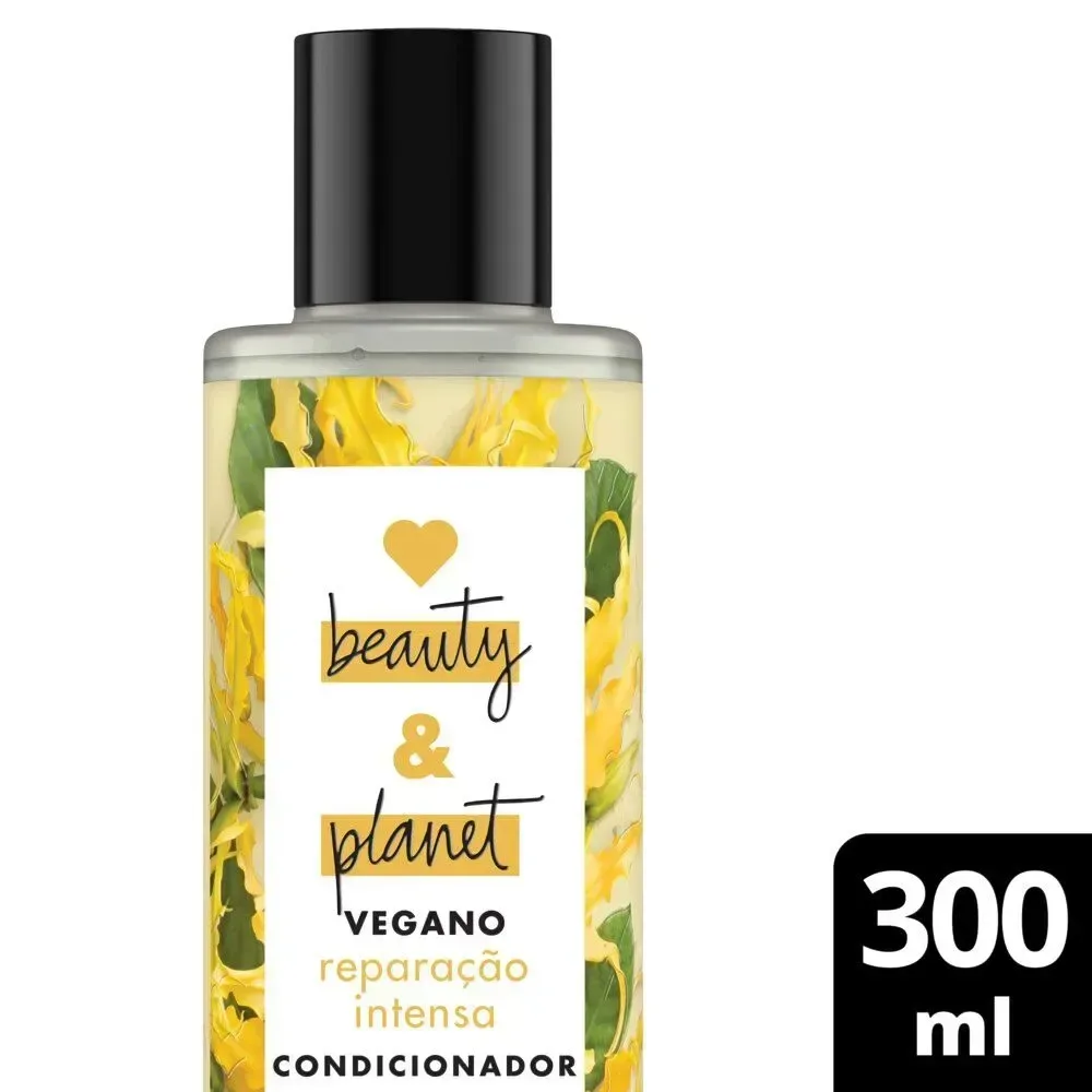 Condicionador Love Beauty & Planet Reparação Intensa Vegano 300ml