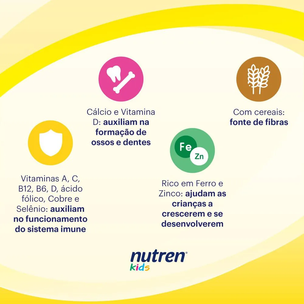 Complemento Alimentar Nutren Kids Chocolate 350g Leve 350g e Pague 300g