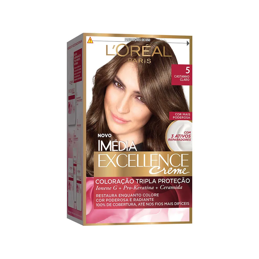 Tintura Imédia excellence Castanho claro 5