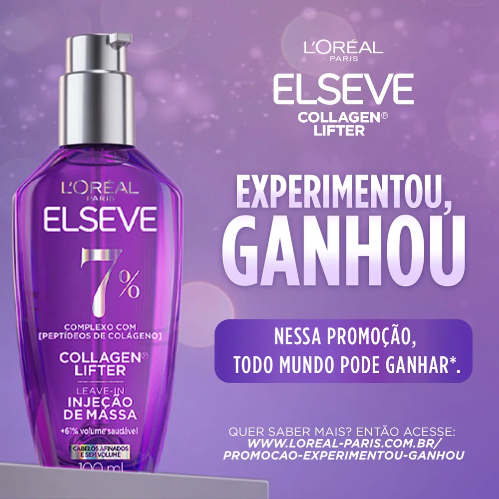 Elseve Collagen Lifter Leave-in Injeção de Massa 100ml