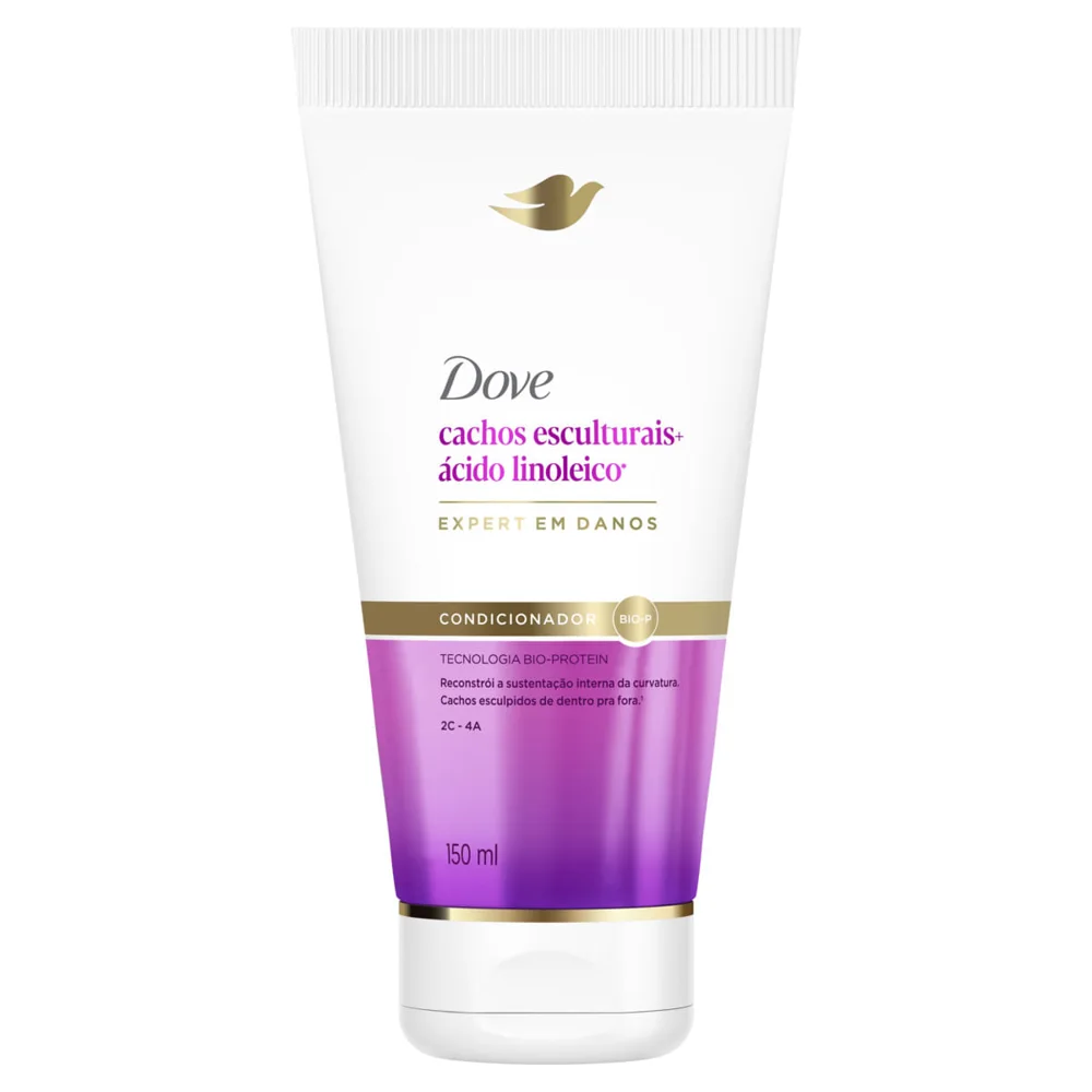 Condicionador Dove Cachos Esculturais + Ácido Linoleico 150ml