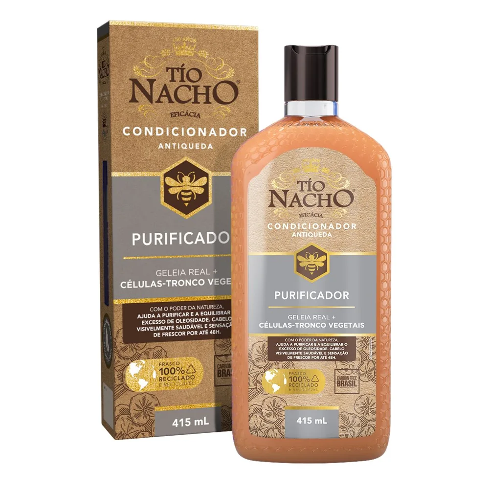 Condicionador Tío Nacho Purificador Antiqueda 415ml