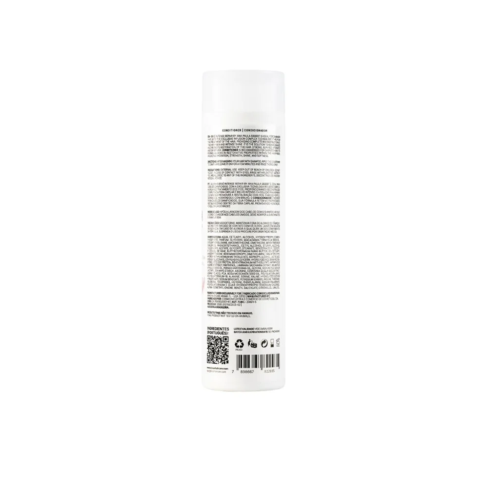 Condicionador Braé Intense Repair By Ana Paula Siebert 250ml