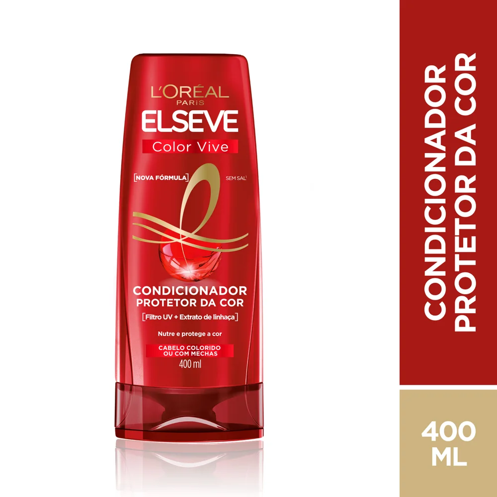 Condicionador L'Oréal Paris Elseve Colorvive 400ml