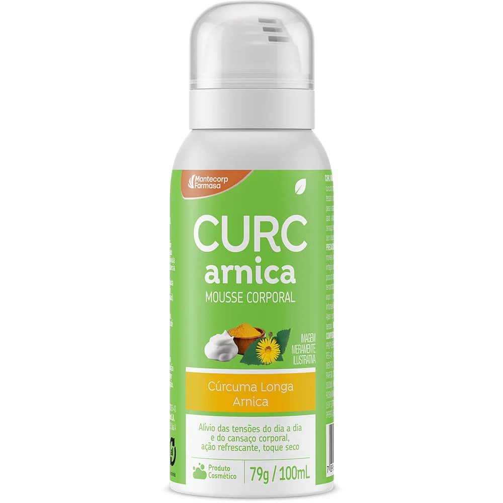 Mousse Corporal Curc Arnica 100ml
