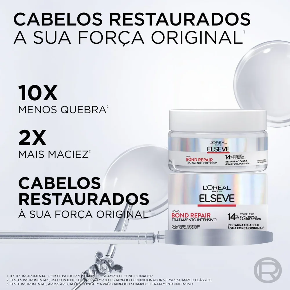 Creme de Tratamento Capilar Elseve Bond Repair Reparação Intensiva 200g