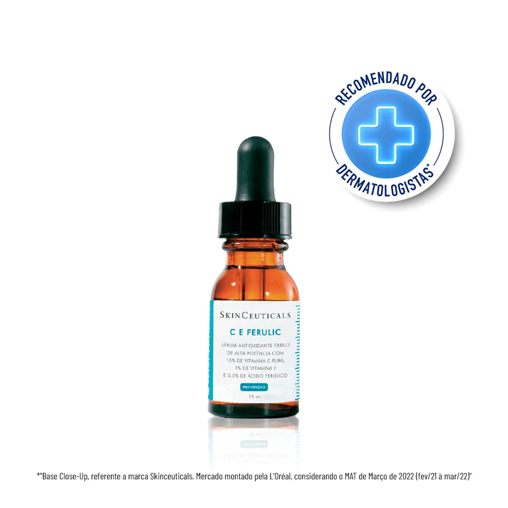 Sérum SkinCeuticals C E Ferulic Antioxidante com Vitamina C, E e Ácido Ferúlico 15ml