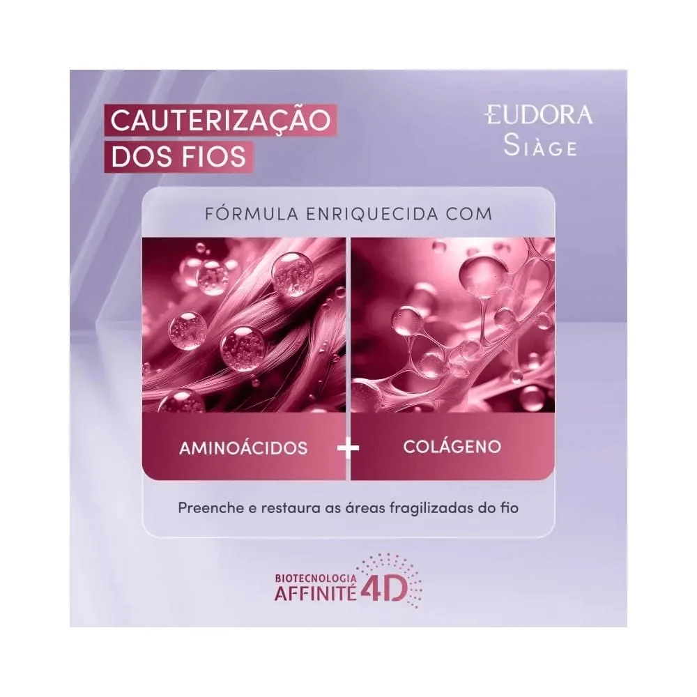 Condicionador Eudora Siàge Cauterização dos Lisos 200ml