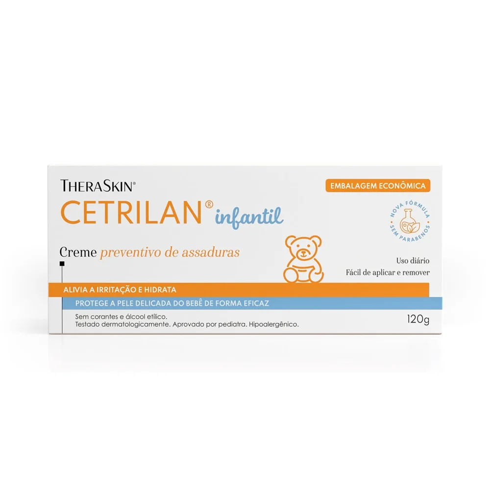 Pomada para Assadura Cetrilan Creme Protetor 120g