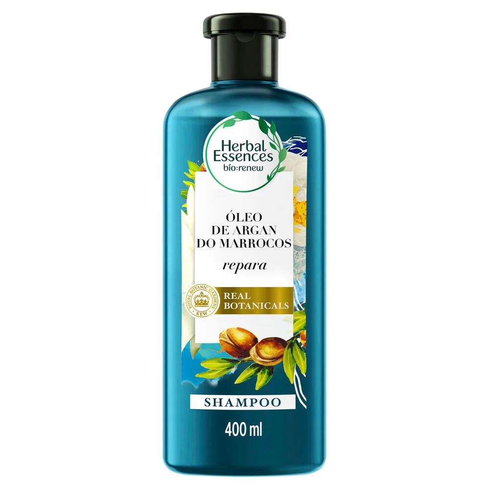 Shampoo Herbal Essences Bio Renew Repara Óleo de Argan do Marrocos 400ml