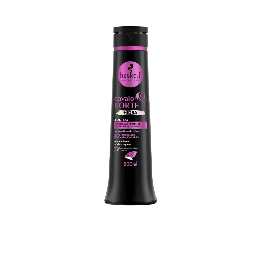 Haskell Cavalo Forte Hidra - Shampoo Hidratação e Força - 500ml