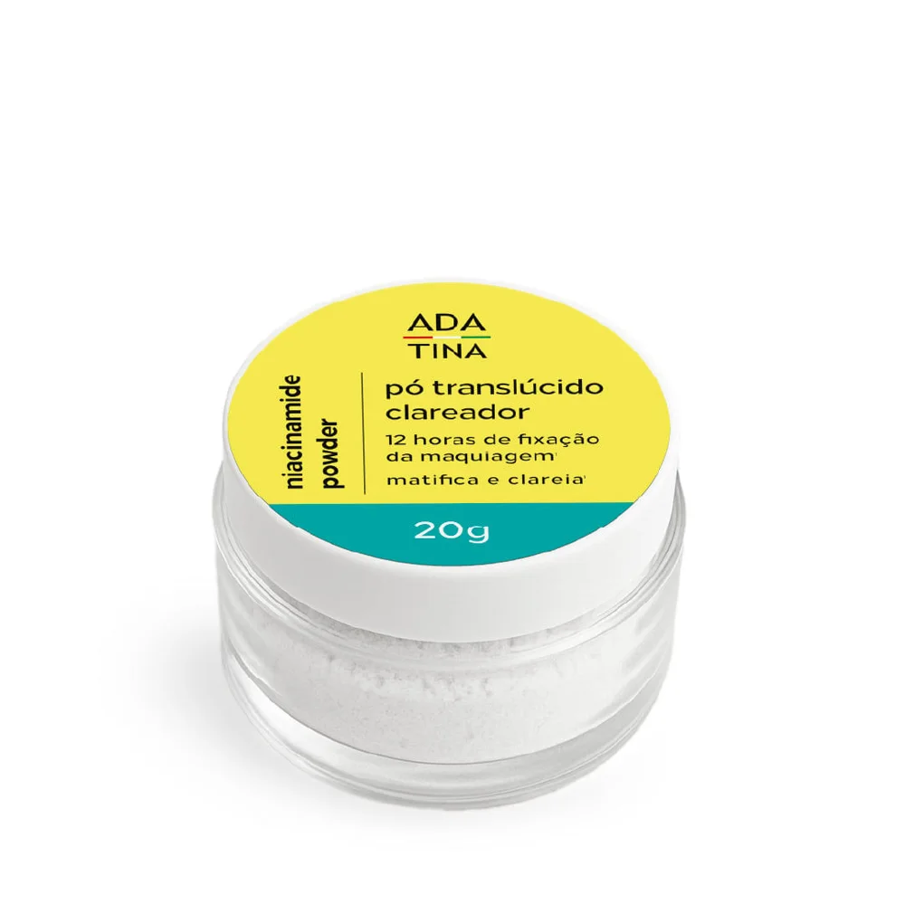 Niacinamide Powder Ada Tina Pó Clareador Efeito Matte 20g