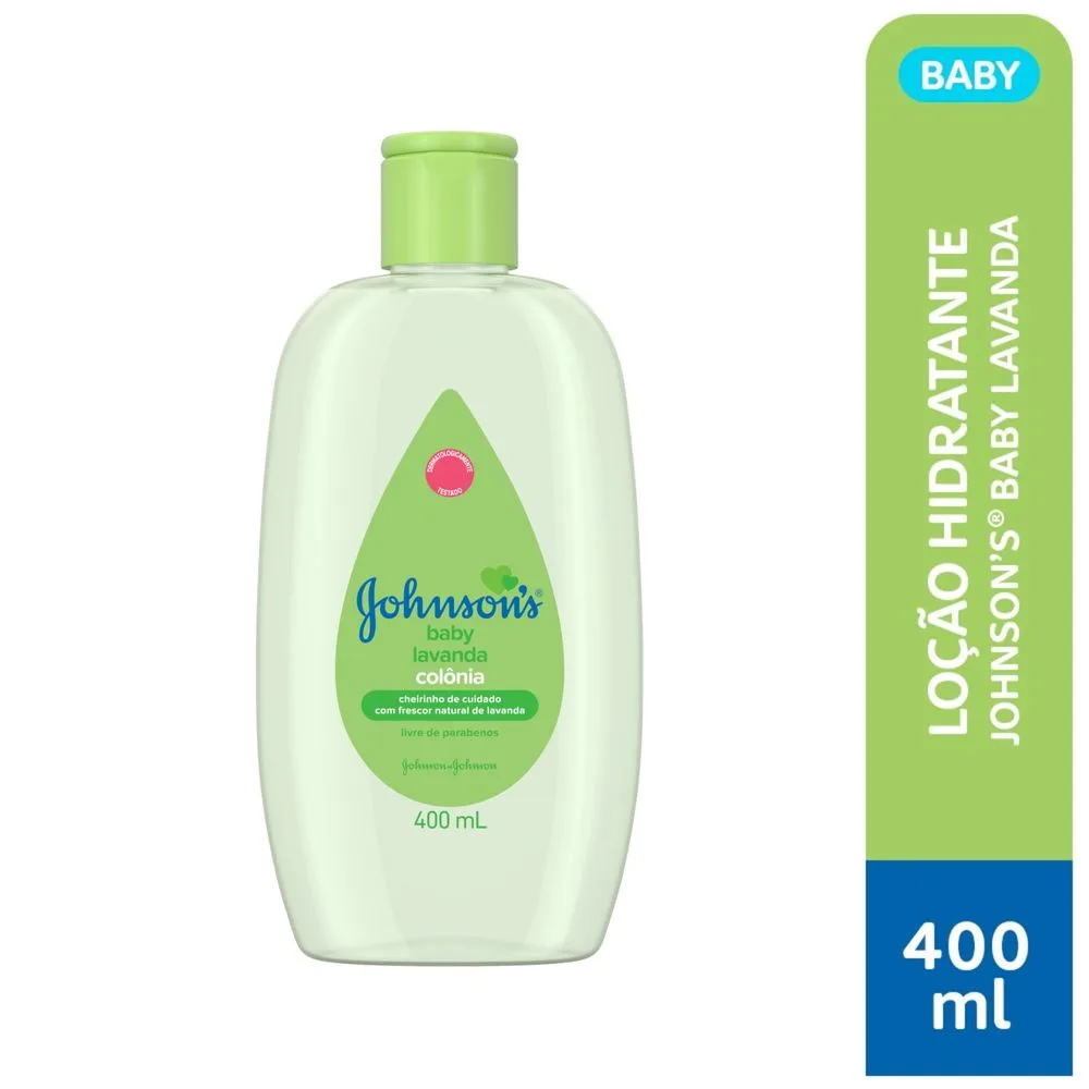 Colônia Johnson’s Baby Lavanda 400ml